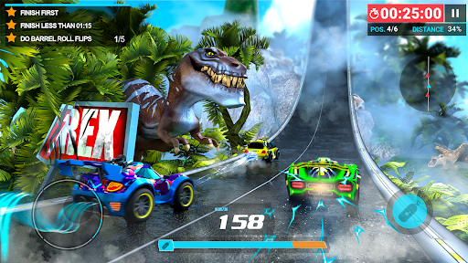 Max Speed: 3D Stunt Race ekran görüntüsü