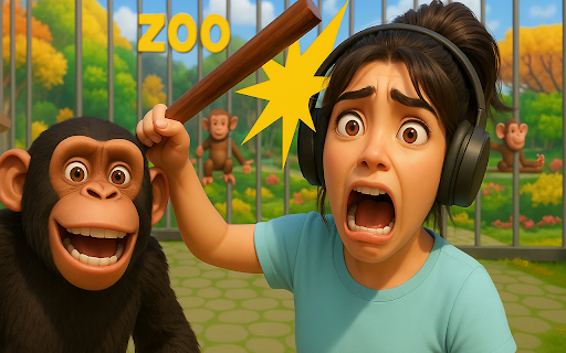 Naughty Monkey Prank Simulator ekran görüntüsü