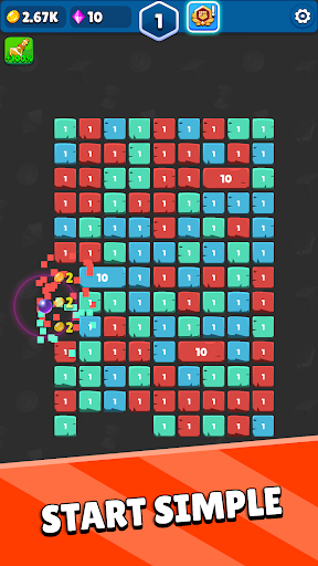 Idle Magic - Block Breaker ekran görüntüsü