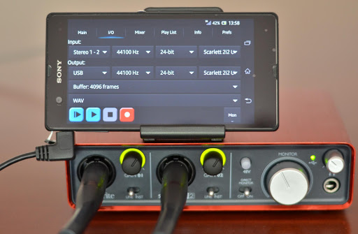 USB Audio Recorder PRO ekran görüntüsü