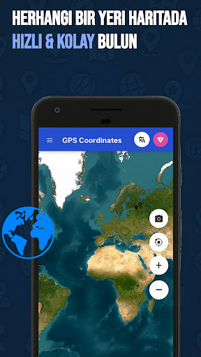 GPS Koordinat Takipçisi ekran görüntüsü