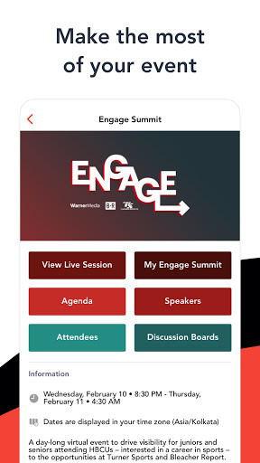 Engage Summit ekran görüntüsü