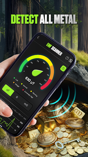 EMF Scanner - Metal Detector ekran görüntüsü
