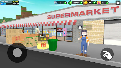 Blocky Supermarket Simulator ekran görüntüsü