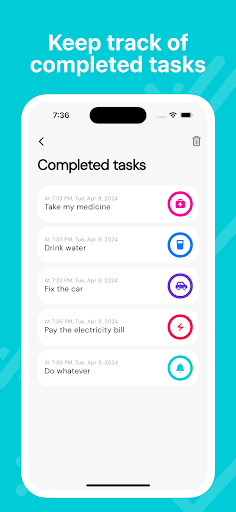 Remyn: Reminders made simple ekran görüntüsü