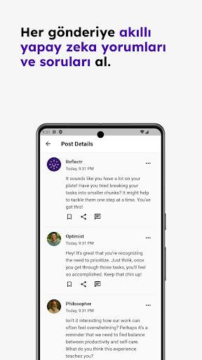 AI Notebook - Reflectr ekran görüntüsü