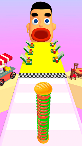 Burger Stack Cooking Games ekran görüntüsü
