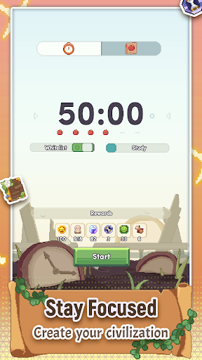 Age of Pomodoro: Focus timer ekran görüntüsü