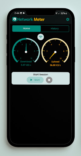 Network Meter ekran görüntüsü