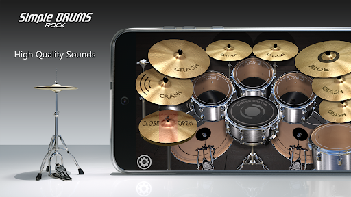 Simple Drums Rock - Drum Set ekran görüntüsü