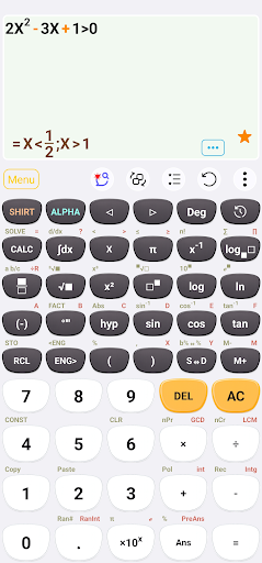 Real scientific Calculator 991 ekran görüntüsü