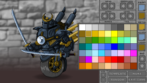 Mecha Dress Up ekran görüntüsü