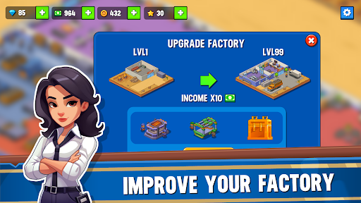 Idle Miner Empire ekran görüntüsü