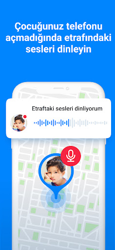 Findmykids aile takip programi ekran görüntüsü