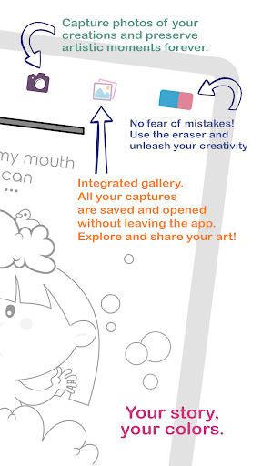 Lu's Coloring Story ekran görüntüsü