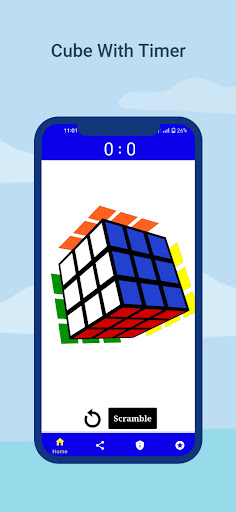 Rubik's Cube 3D ekran görüntüsü