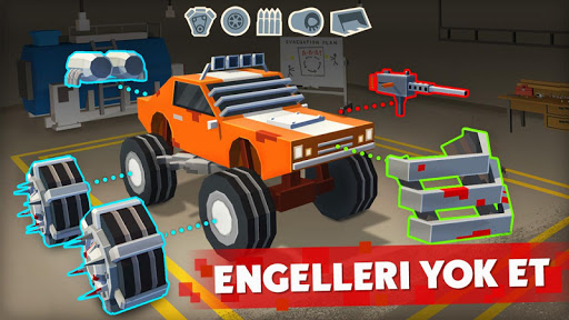 Zombie Derby: Pixel Survival ekran görüntüsü