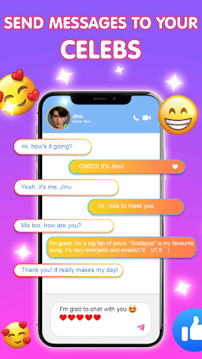 Idol Prank: Video Call & Chat ekran görüntüsü