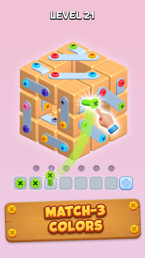 Screw 3D: Match & Solve ekran görüntüsü