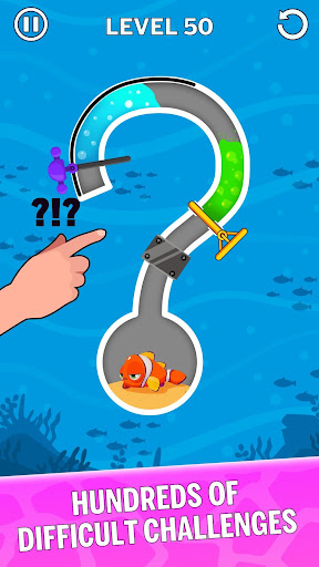 Water Puzzle - Fish Rescue ekran görüntüsü