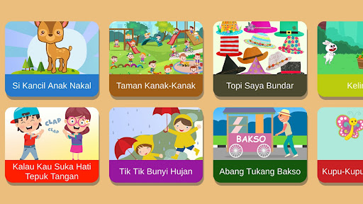 Video Lagu Anak Anak Indonesia ekran görüntüsü