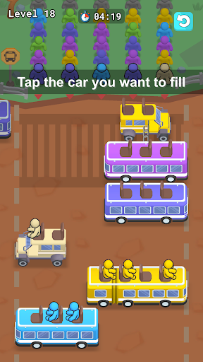 Bus Match Puzzle ekran görüntüsü