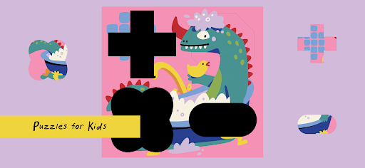 Easy puzzle games for toddlers ekran görüntüsü