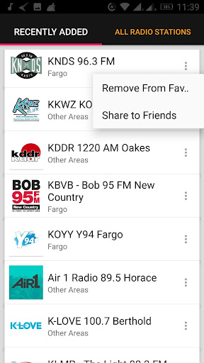 North Dakota Radio Stations ekran görüntüsü