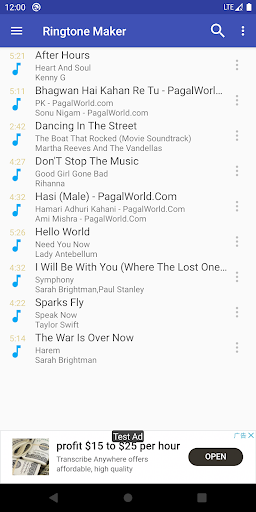 Ringtone Maker:create ringtone ekran görüntüsü