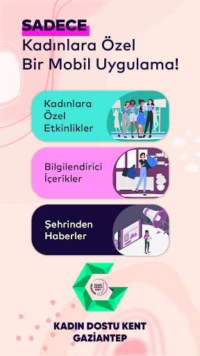 Kadın Dostu Kent Gaziantep ekran görüntüsü