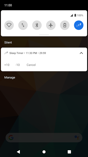 Sleep Timer ekran görüntüsü