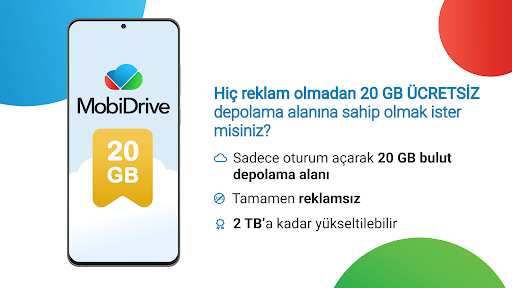 MobiDrive Cloud Storage & Sync ekran görüntüsü