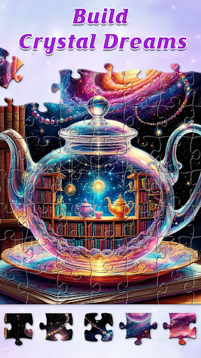 Magical Crystal-Jigsaw Puzzles ekran görüntüsü