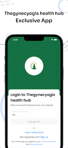 TheGynecYogis Health Hub ekran görüntüsü