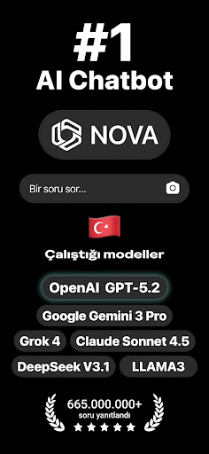 Yapay Zeka Chatbot - Nova AI ekran görüntüsü