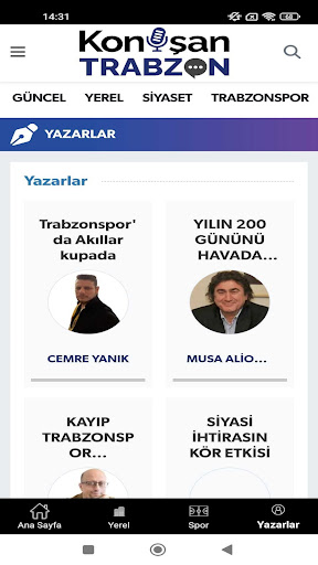 Konuşan Trabzon ekran görüntüsü