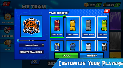 Basketball Slam MyTEAM ekran görüntüsü