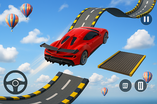 Mega Ramp Car Stunts: Extreme ekran görüntüsü