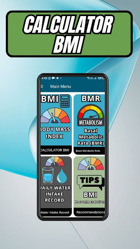 Calculator BMI ekran görüntüsü