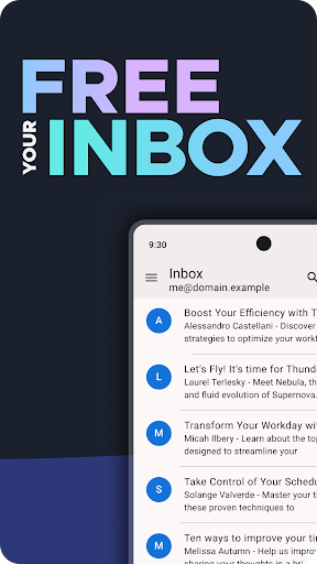 Thunderbird: Free Your Inbox ekran görüntüsü