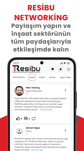 Resibu: İnşaat - İş & Kariyer ekran görüntüsü