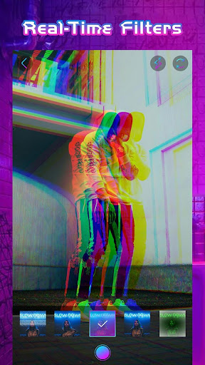 Glitchy - psychedelic camera f ekran görüntüsü