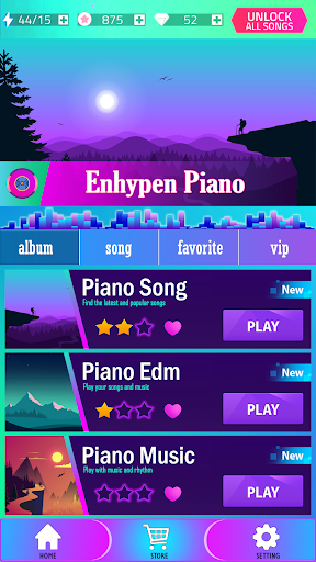 ENHYPEN - Knife Piano Games ekran görüntüsü