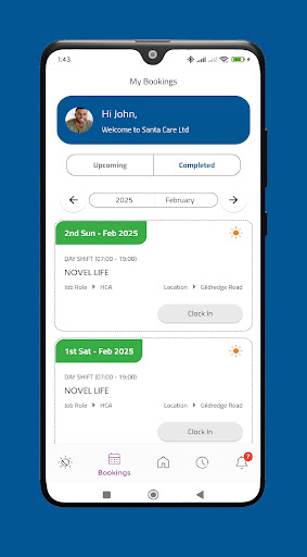 Santa Care App ekran görüntüsü
