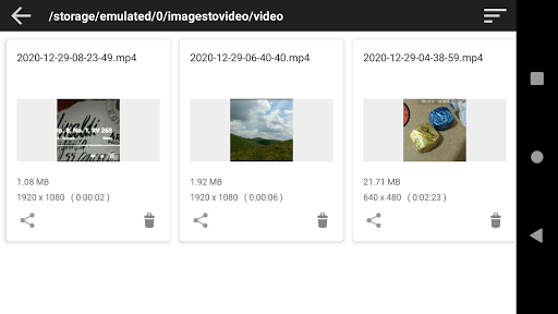 Images To Video (Time Lapse) ekran görüntüsü