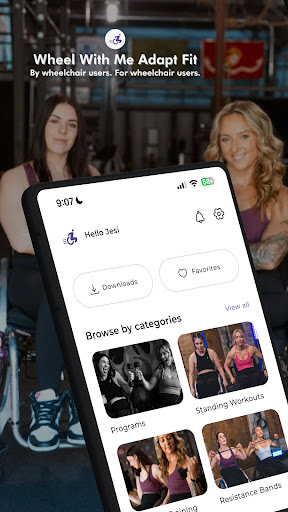 Wheel With Me Adapt Fit ekran görüntüsü