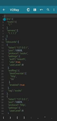 V2Ray plugin for HTTP Injector ekran görüntüsü