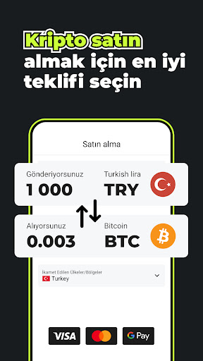 Kripto Borsasi: Bitcoin Al-Sat ekran görüntüsü