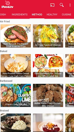 iFood.tv - Recipe videos from  ekran görüntüsü