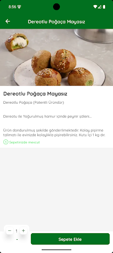 Cepte Yeşil ekran görüntüsü